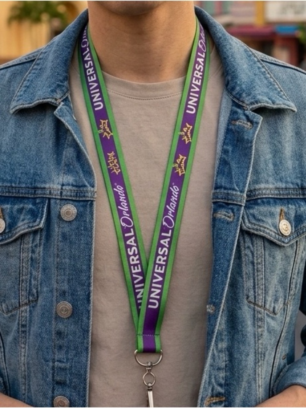 Universal Studios Orlando Mardi Gras Lanyard